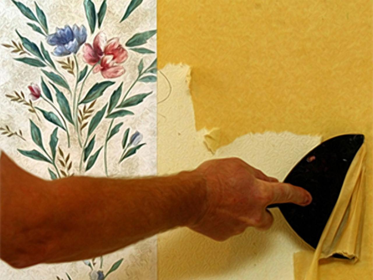 Tips to Remove Stubborn Wallpaper