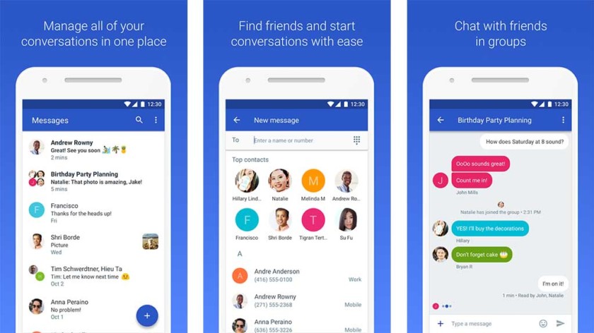 Android Messages Compares To iMessage