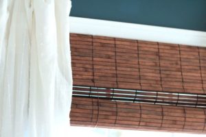 Hang some bamboo blinds