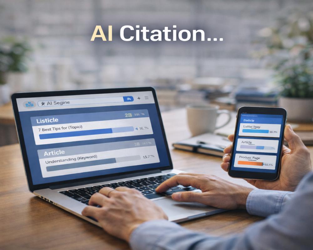 Listicles Get 21.9% of AI Citations, Articles 16.7%, Product Pages 13.7%: